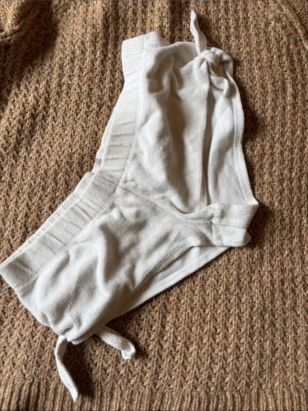 Victoria's Secret Super Low Terry Shorts - Picture 1 of 3